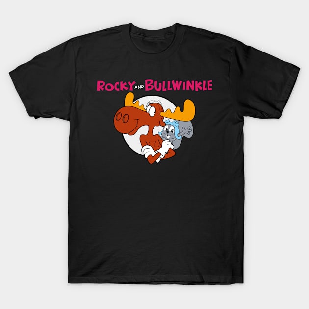 Rocky & Bullwinkle T-Shirt by LuisP96